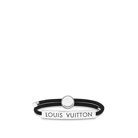 lv bracelet men silver|authentic louis vuitton space bracelet.